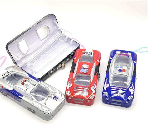 metal car pencil box|car shaped pencil box.